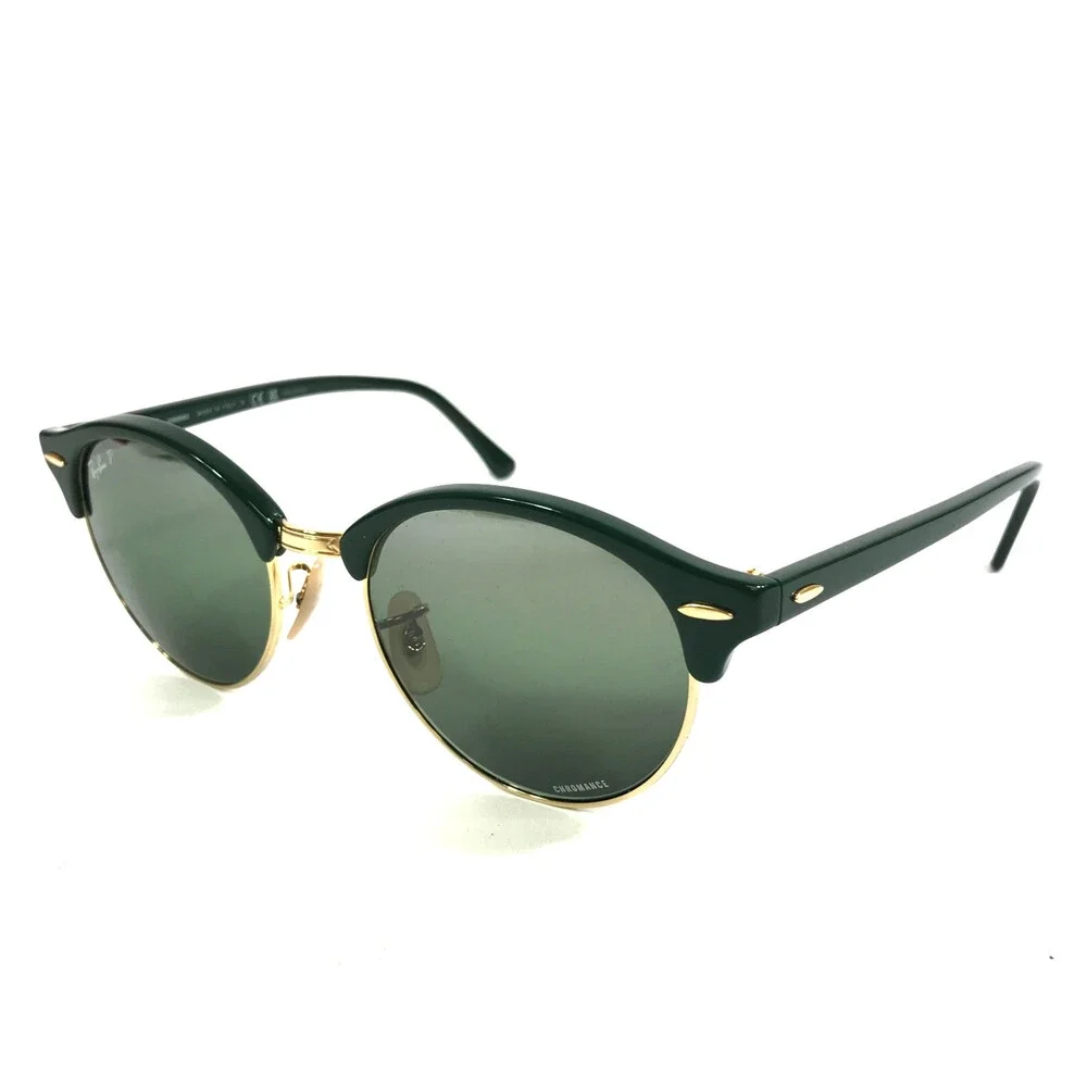 Ray-Ban Sunglasses RB4246 1368/G4 Green on Gold Frames w/ Green Chromance Lenses
